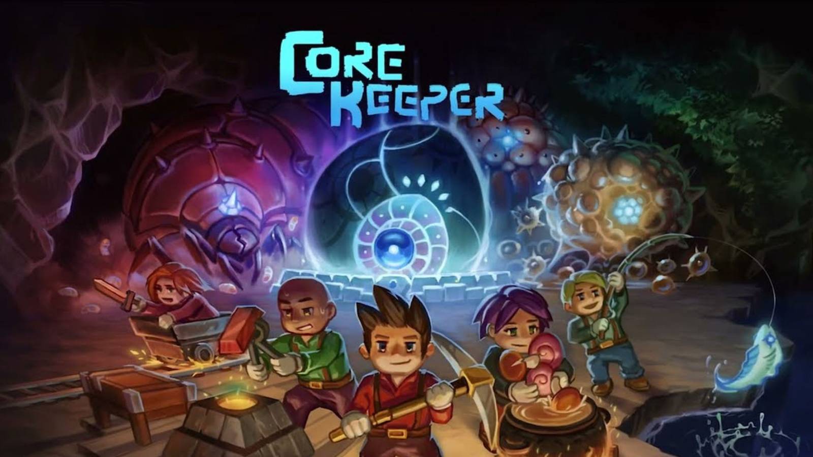 An official image of the Core Keeper game