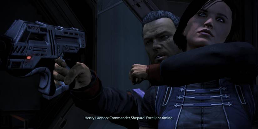 Oriana And Henry Lawson in Mass Effect