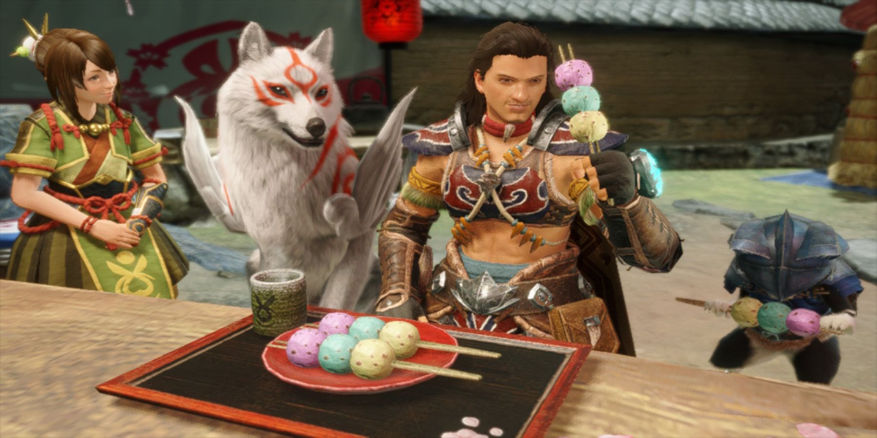 dango monster hunter rise okami canteen