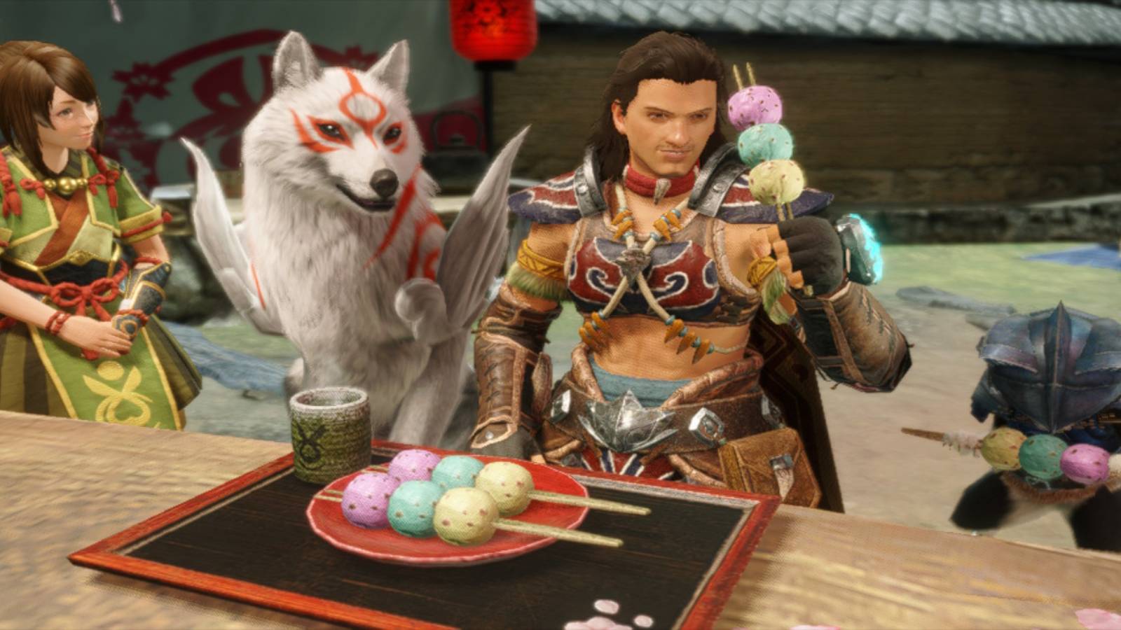 dango monster hunter rise okami canteen