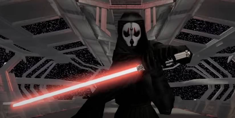 darth nihilus with lightsaber 