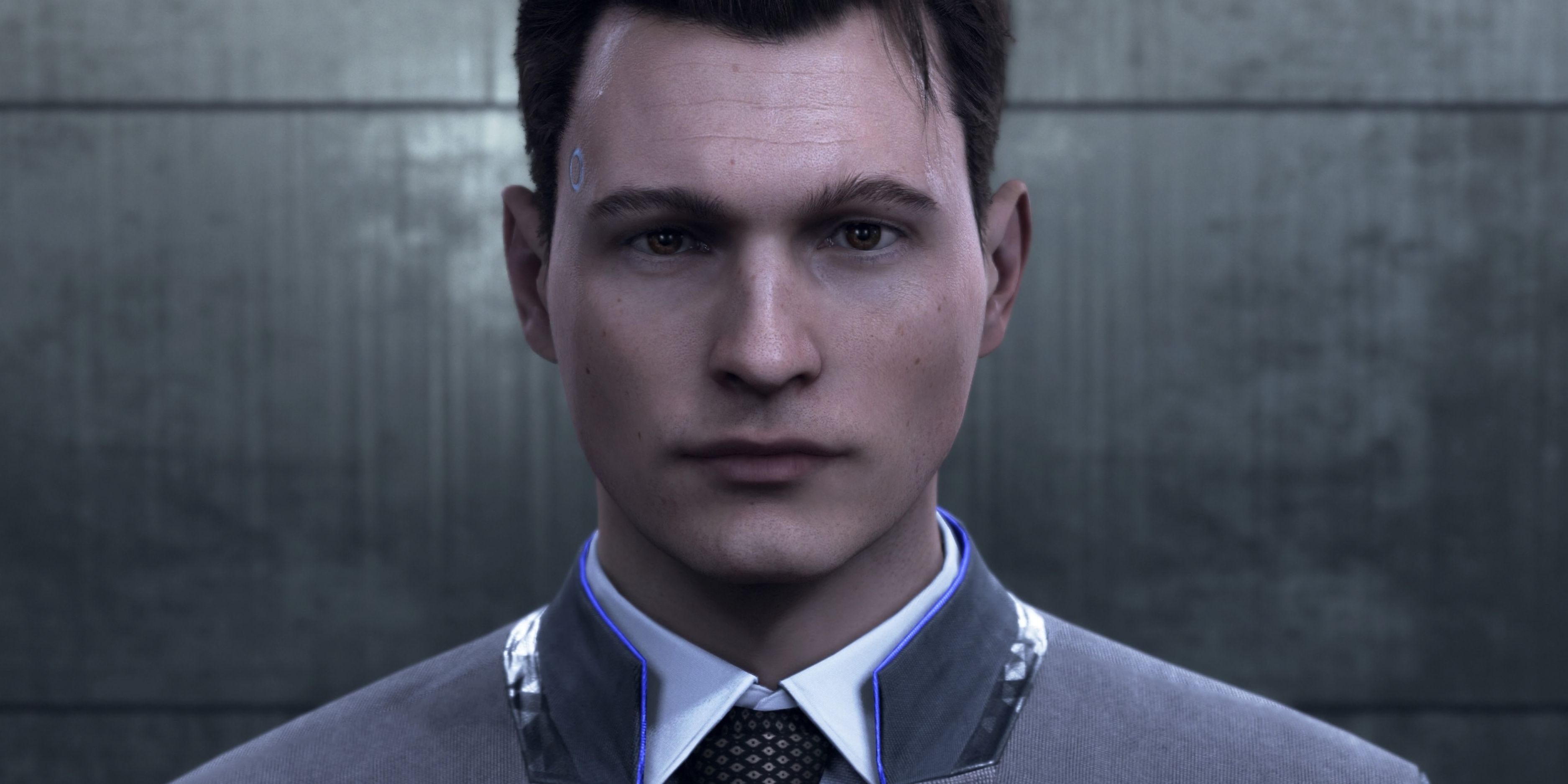 connor in the opening scene of detrot become human