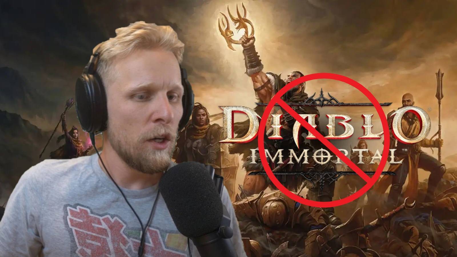 diablo immortal streamer quin69 obtain 5-star gem after $25k delete character uninstall game monetization issues