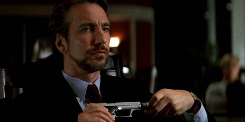 hans gruber played by  alan rickman