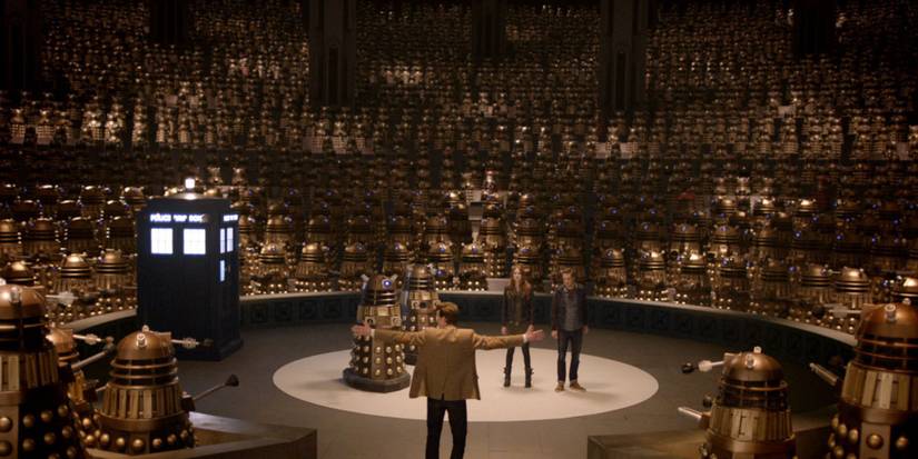 Still from the Doctor Who episode Asylum of the Daleks