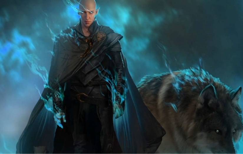 dragon age solas and wolf