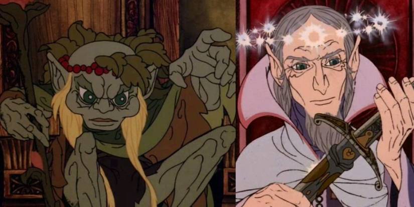 elves woodland and high split image