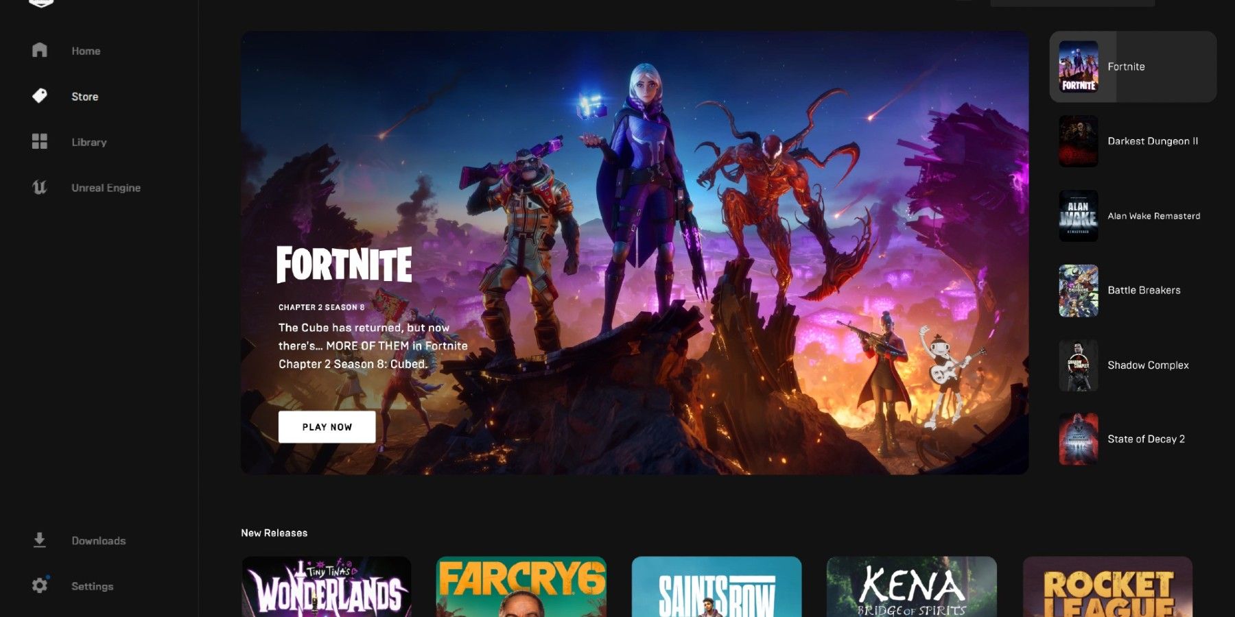 Limiting rate of users login message in Epic Games Store