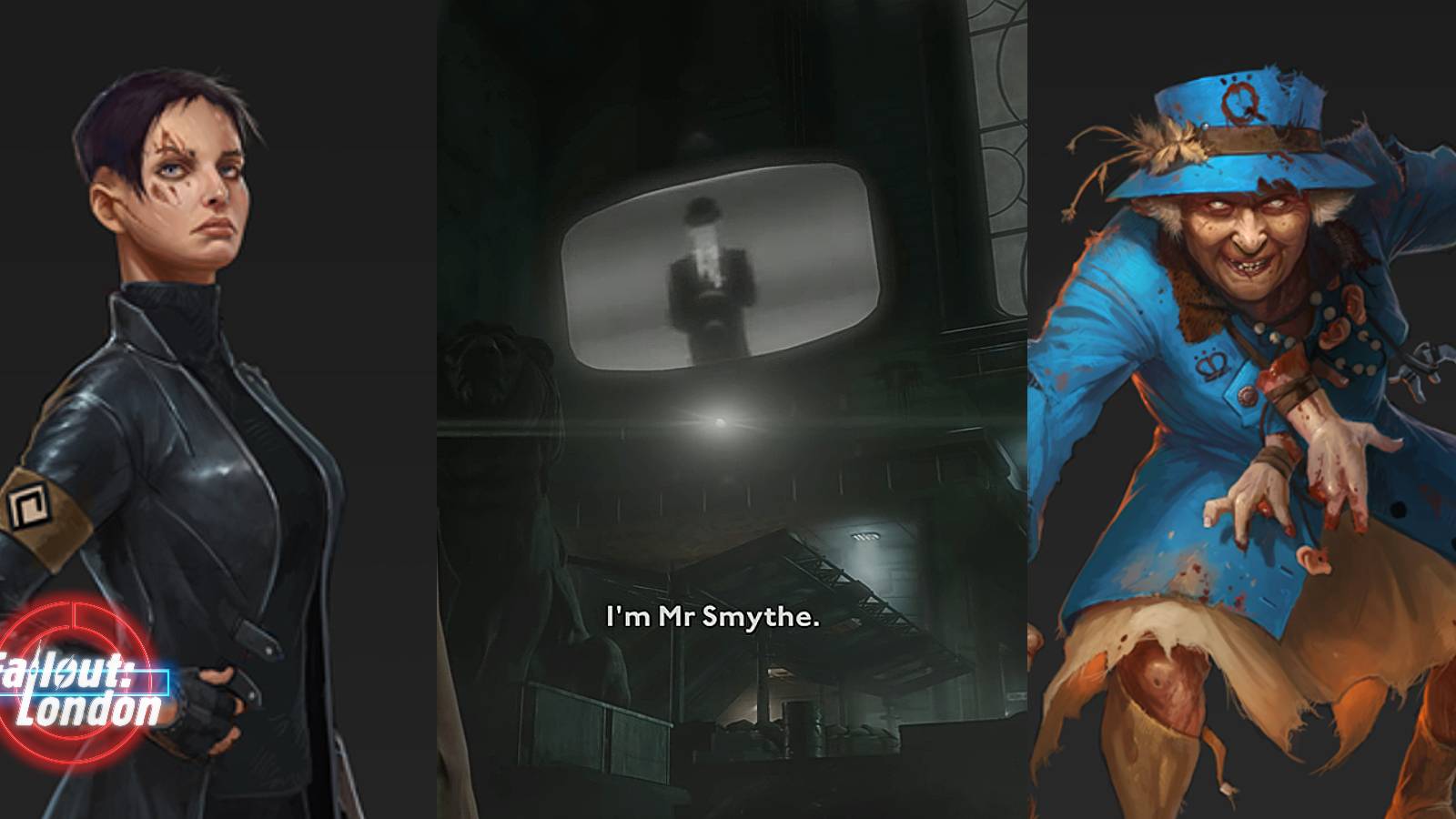 fallout london eve varney mr smythe the queen 5th column angel the gentry factions