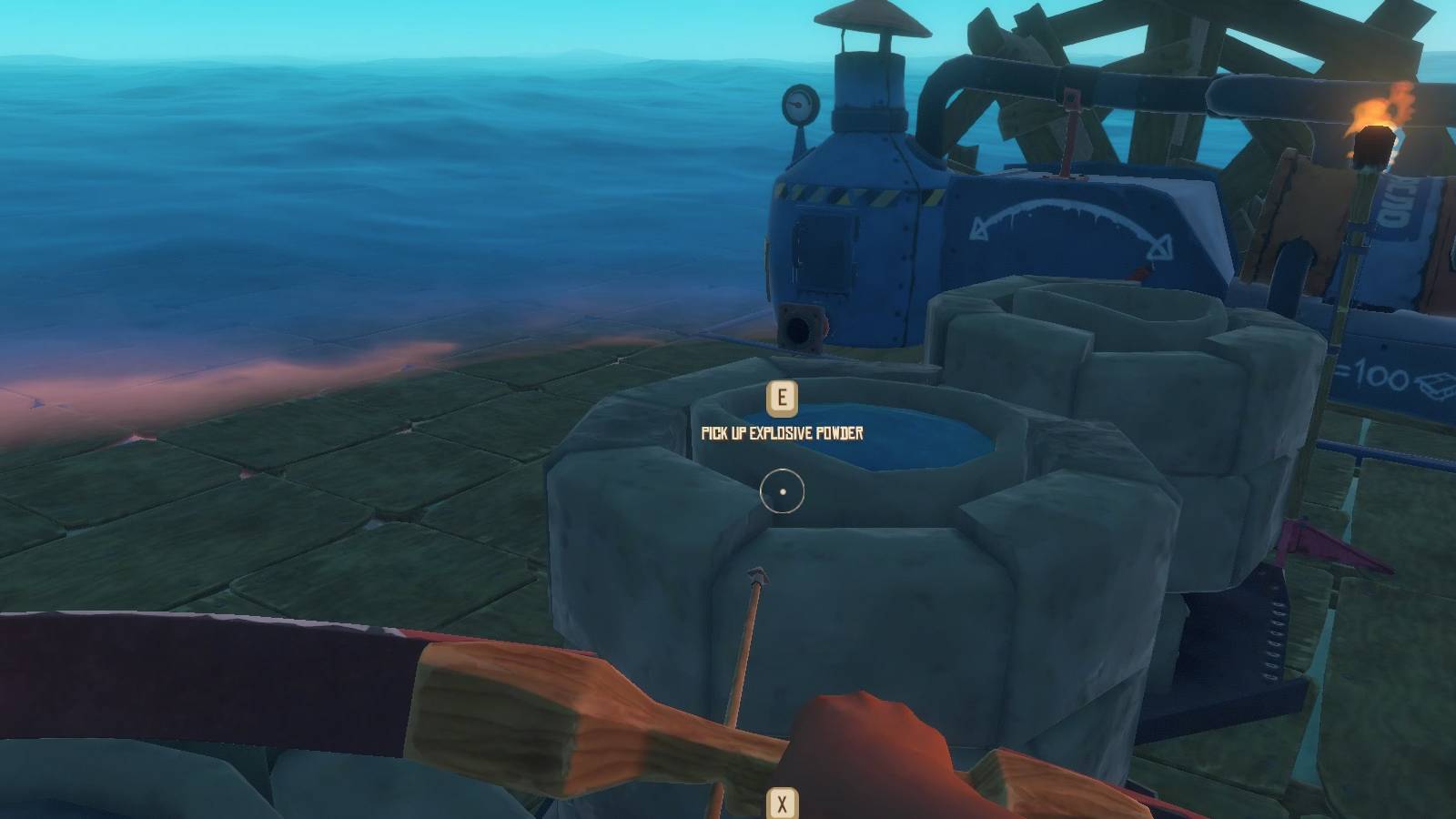 Explosive Power Fish Raft Raft: How to Get Explosive Powder