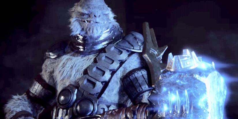 tartarus with his hammer weapon