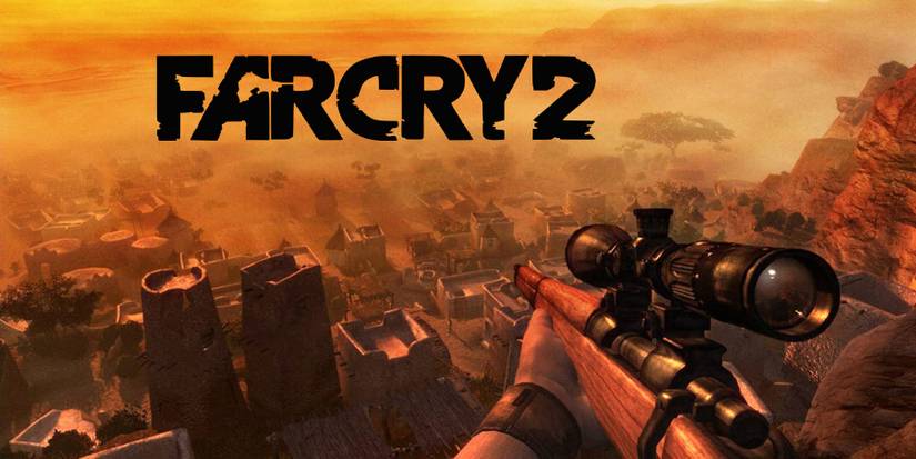far cry 2 title logo game sniper rifle