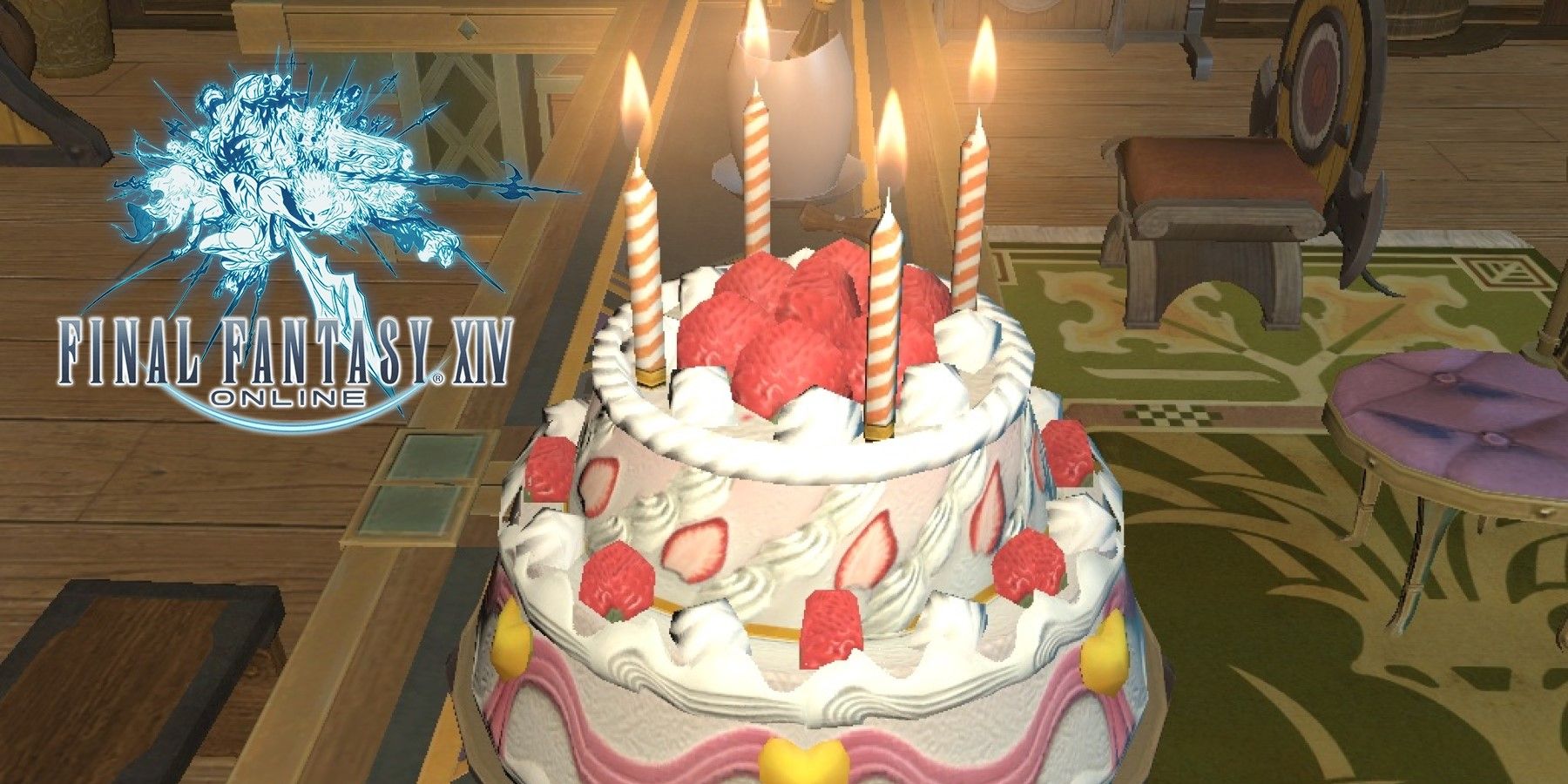 торт ко дню рождения танцора ffxiv