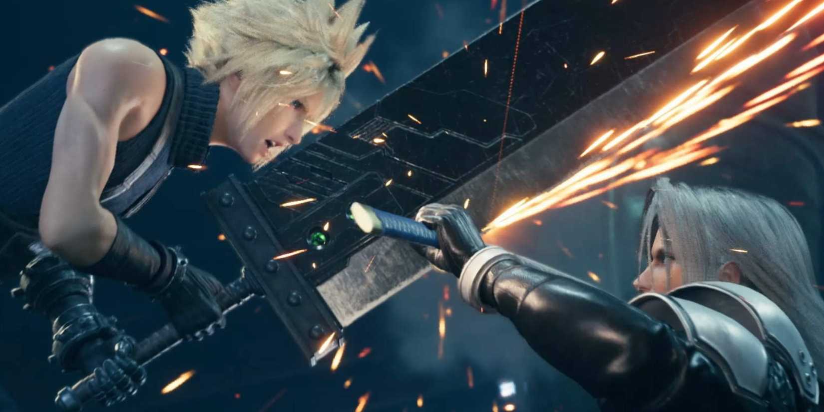 Final Fantasy 7 Sephiroth Cloud Fight Remake