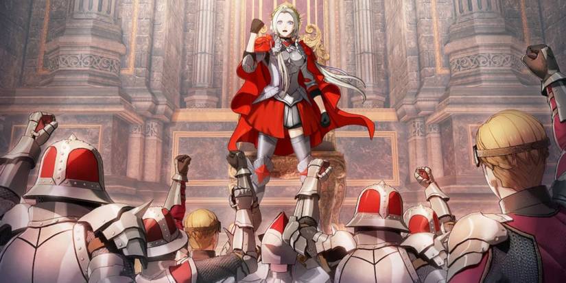fe3h edelgard scarlet blaze black eagles