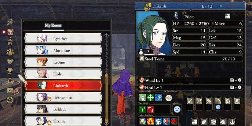 fire emblem warriors three hopes linhardt