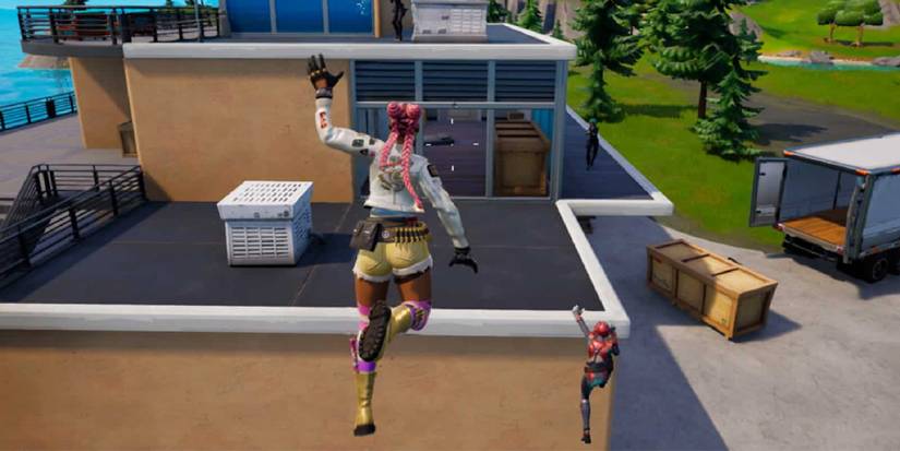 mantling in fortnite