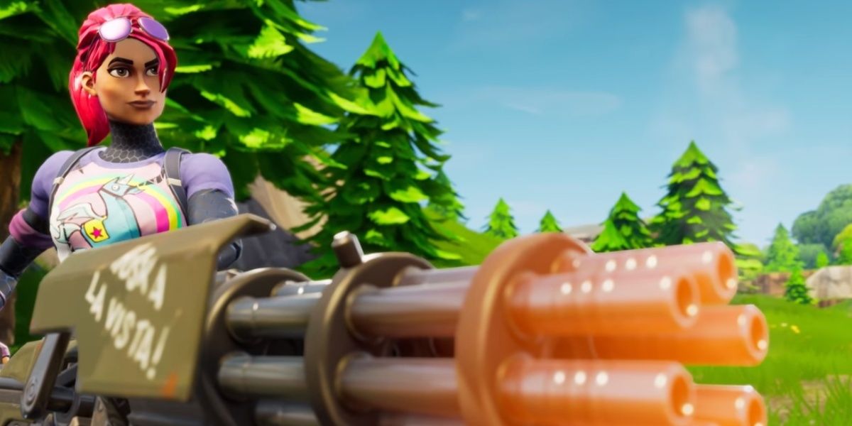 fortnite minigun 