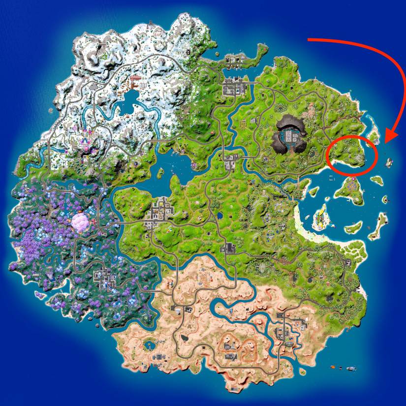 fortnite the ruins location season 3