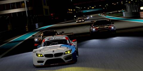 forza motorsport 7 players racing at night 