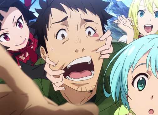 gate anime main characters