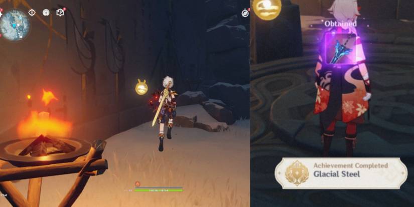 glacial steel achievement in Genshin impact