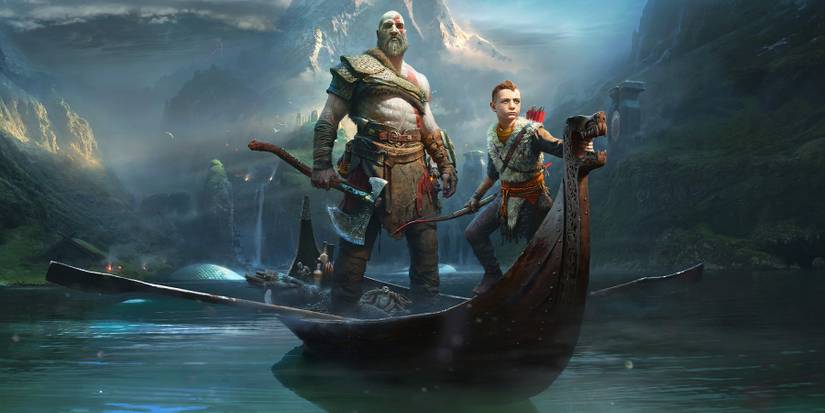 god of war 2018 cover art