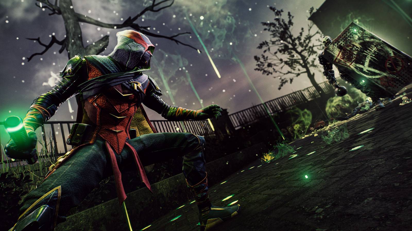 gotham knights robin gameplay character spotlight cosmetics demon