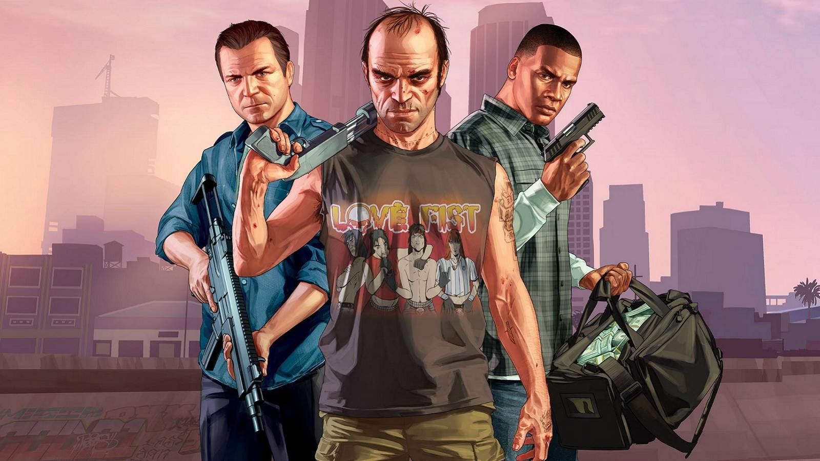 grand theft auto 5 protagonists