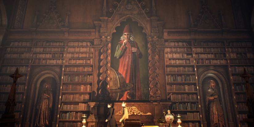 hogwarts legacy fast-travel floo powder flame network ignatia wildsmith monuments