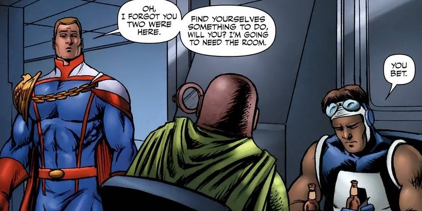 homelander disrespects the deep 