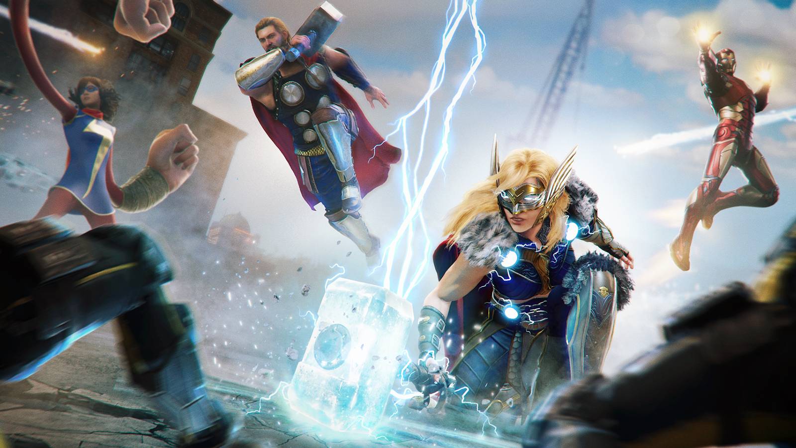 jane foster marvel's avengers mighty thor gameplay war table