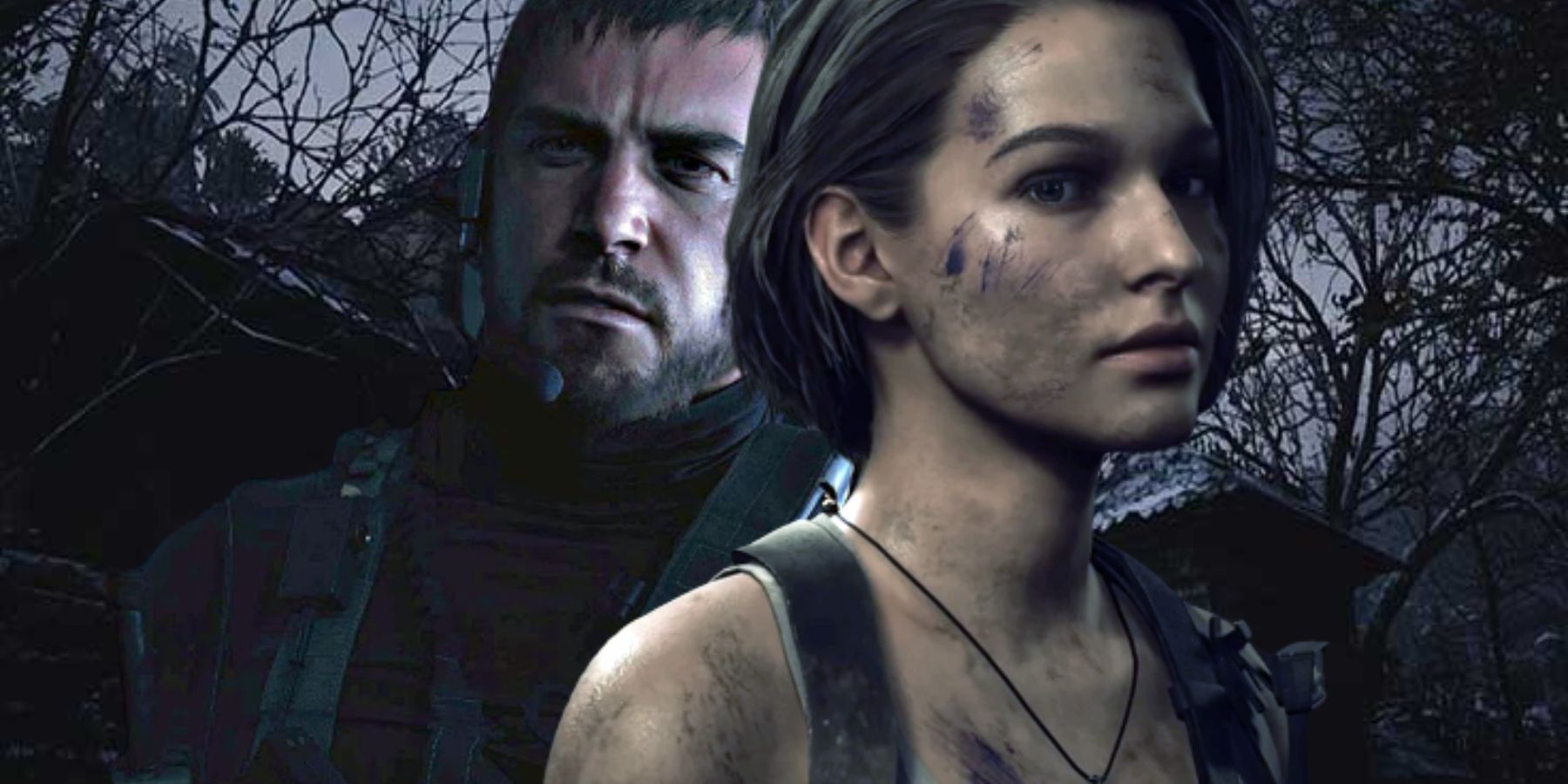 Resident Evil's Jill Valentine and Chris Redfield drop into