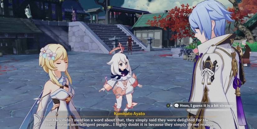 kamisato ayato is suspicious of the hiiragi clan in Genshin impact