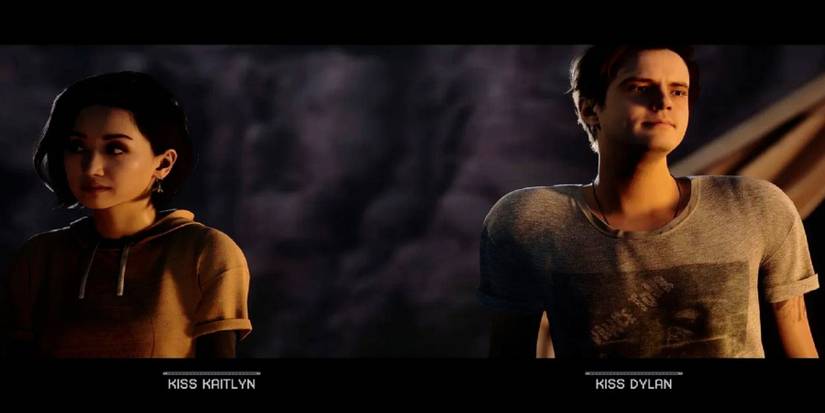 kiss kaitlyn or kiss dylan options in the quarry
