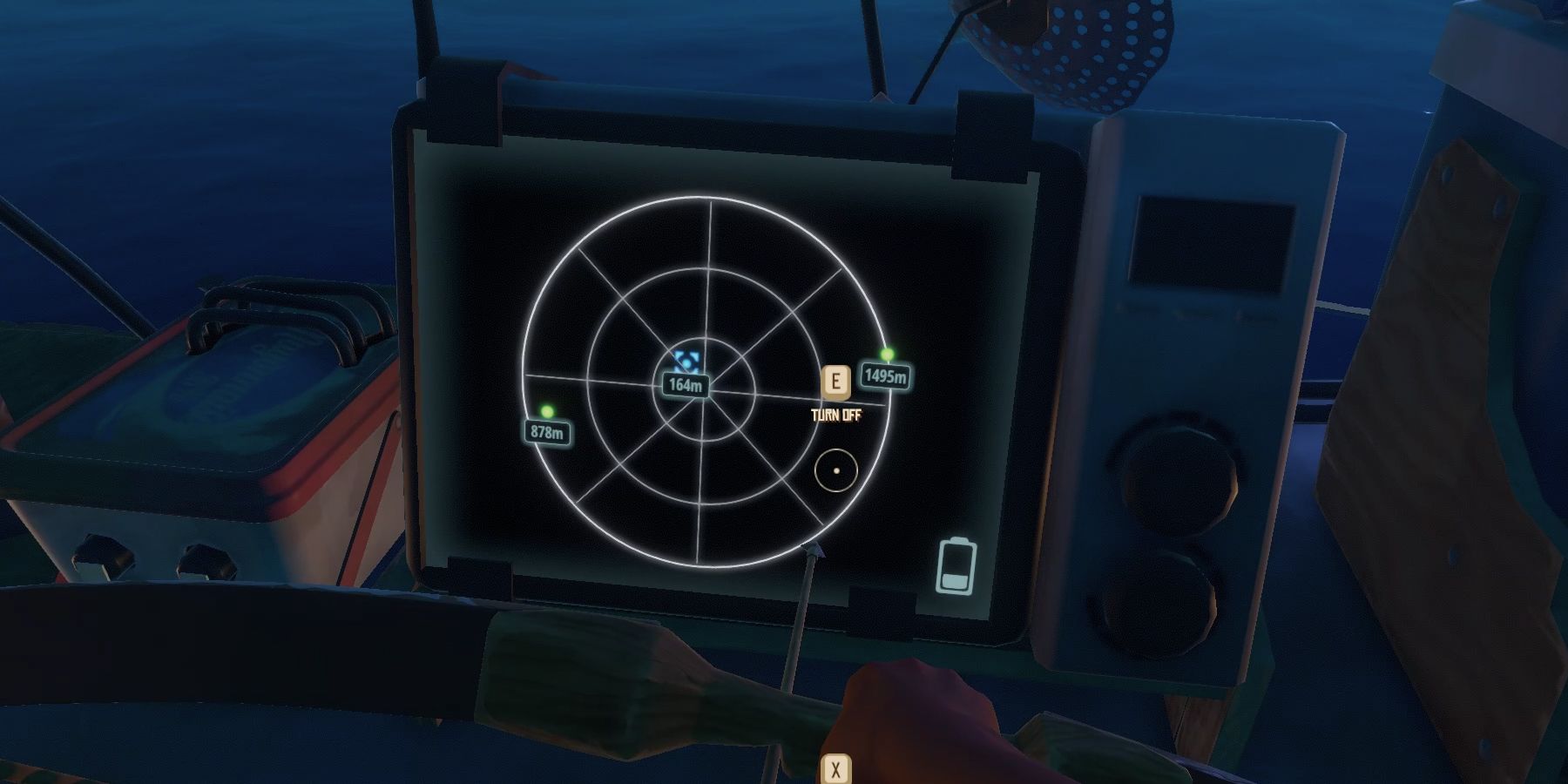 knowing where the radio tower is in raft