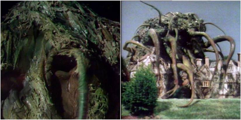 A krynoid attacks in doctor who, seeds of doom