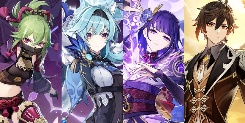 kuki-eula-raiden-zhongli