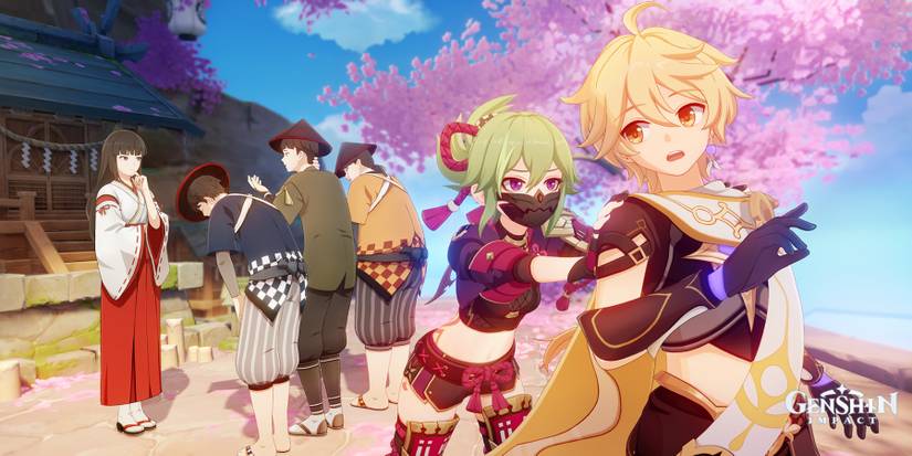 kuki hangout second ending in genshin impact