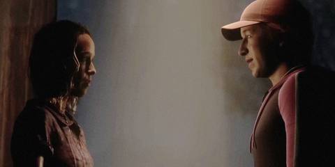 laura and max in the quarry