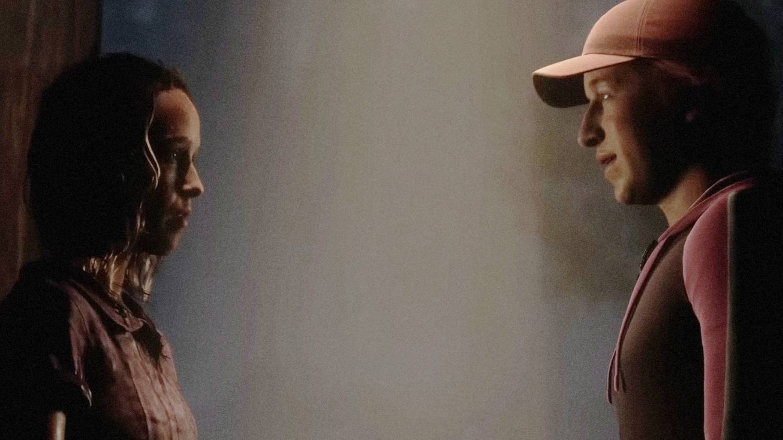 laura and max in the quarry