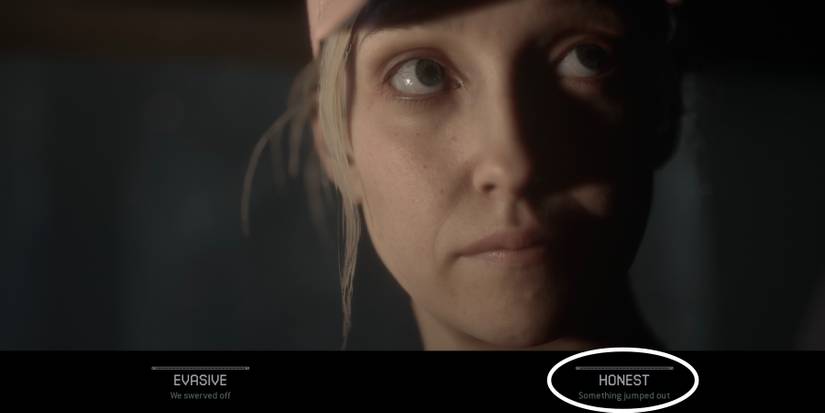 laura answering honestly in the quarry