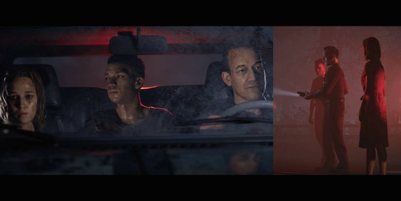 laura, ryan, and travis inside car in the quarry