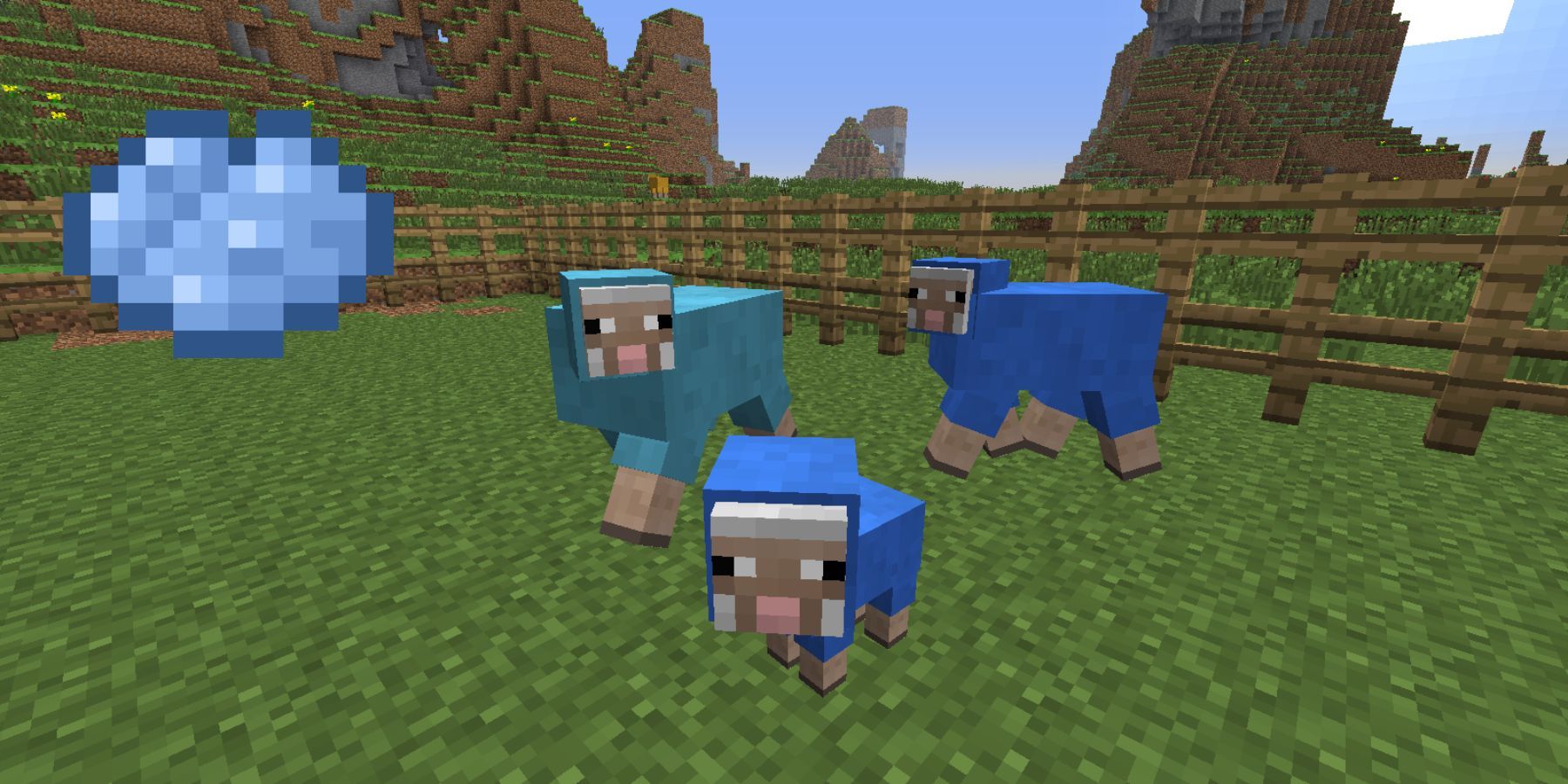 light blue Dye Minecraft