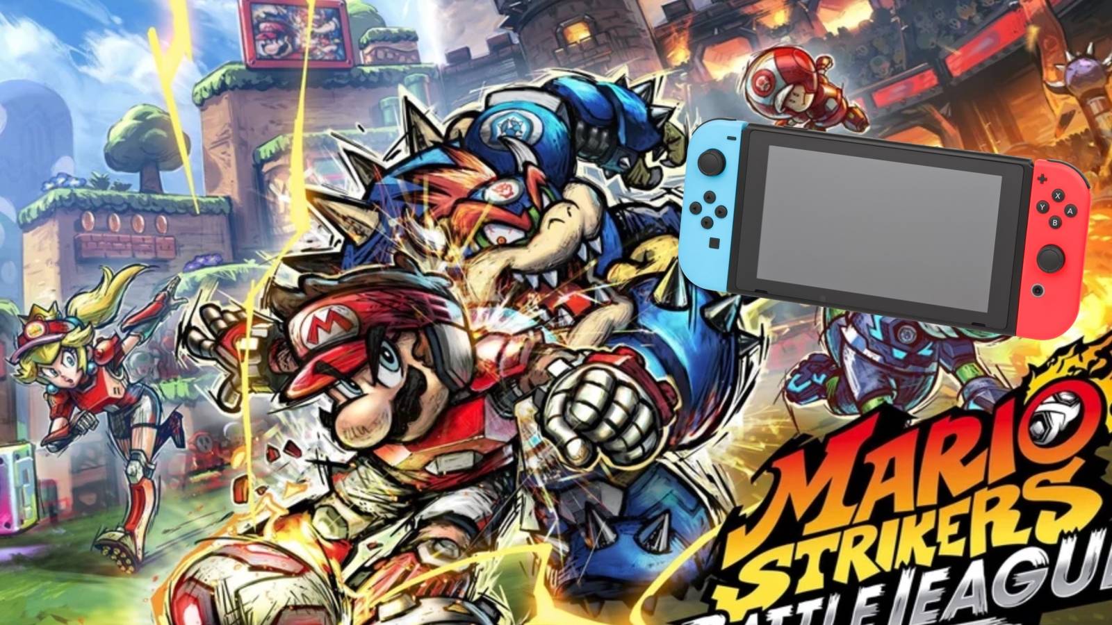 mario strikers battle league characters