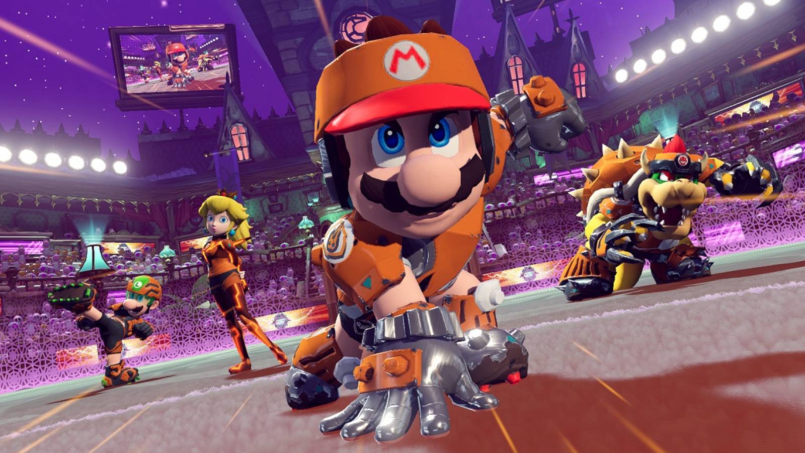 mario strikers 4-player team