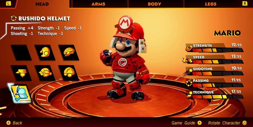 mario-strikers-battle-league-unlockables-guide-bushido-gear-mario
