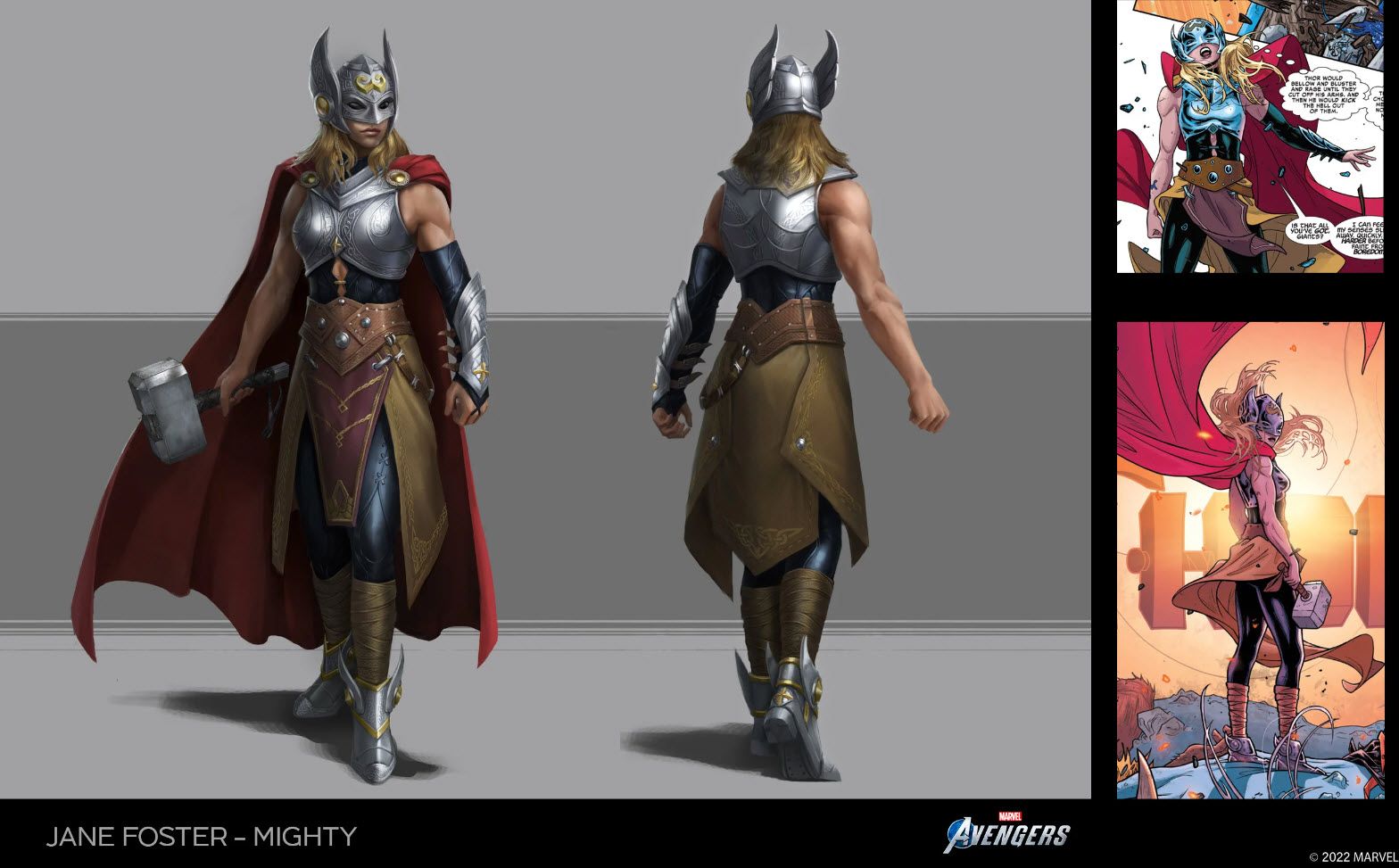 Marvel's Avengers Reveals Jane Foster Thor