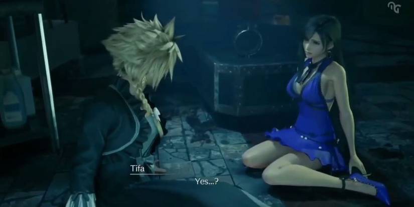 cloud tifa final fantasy 7 remake dress