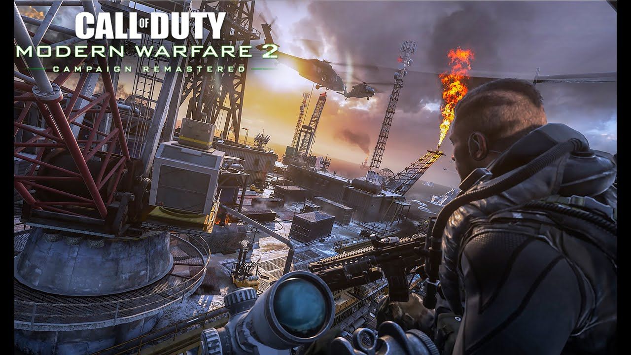 How Call of Duty Modern Warfare 2's Oil Rig Level Compares to the Original